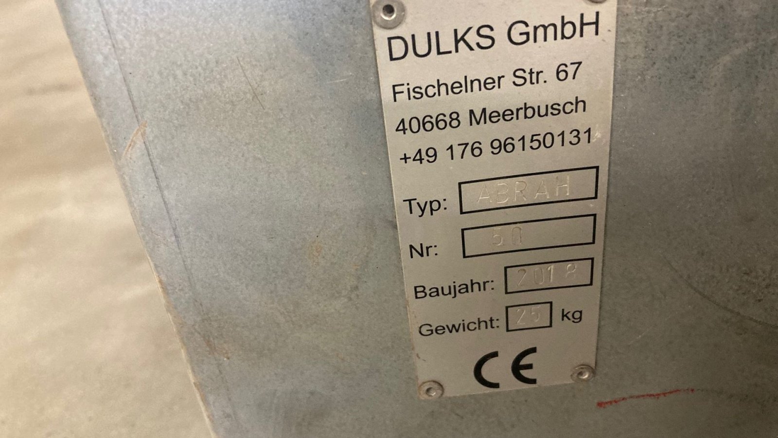 Sonstiges Türe ait Sonstige Abrah 2 stk., Gebrauchtmaschine içinde Horsens (resim 7)