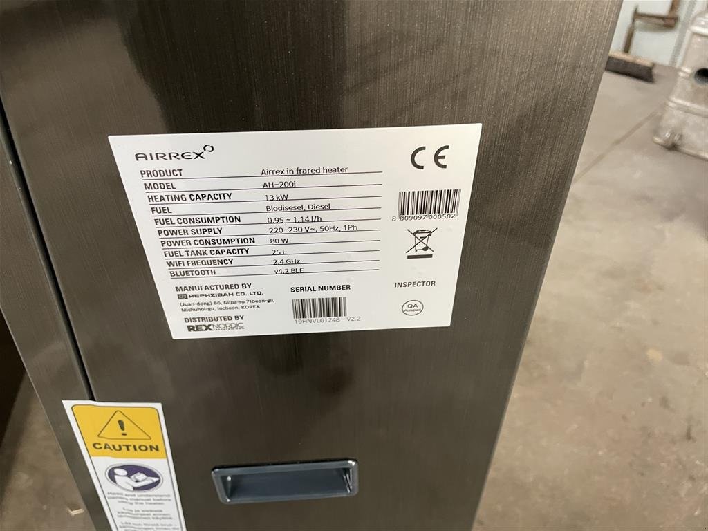 Sonstiges des Typs Sonstige Airrex AH 200,300 og 800, Gebrauchtmaschine in Slagelse (Bild 4)