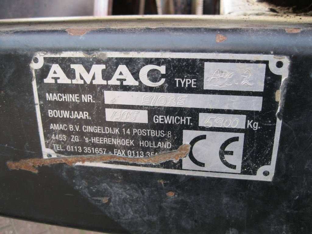Sonstiges типа Sonstige Amac AX 2, Gebrauchtmaschine в Tinje (Фотография 10)
