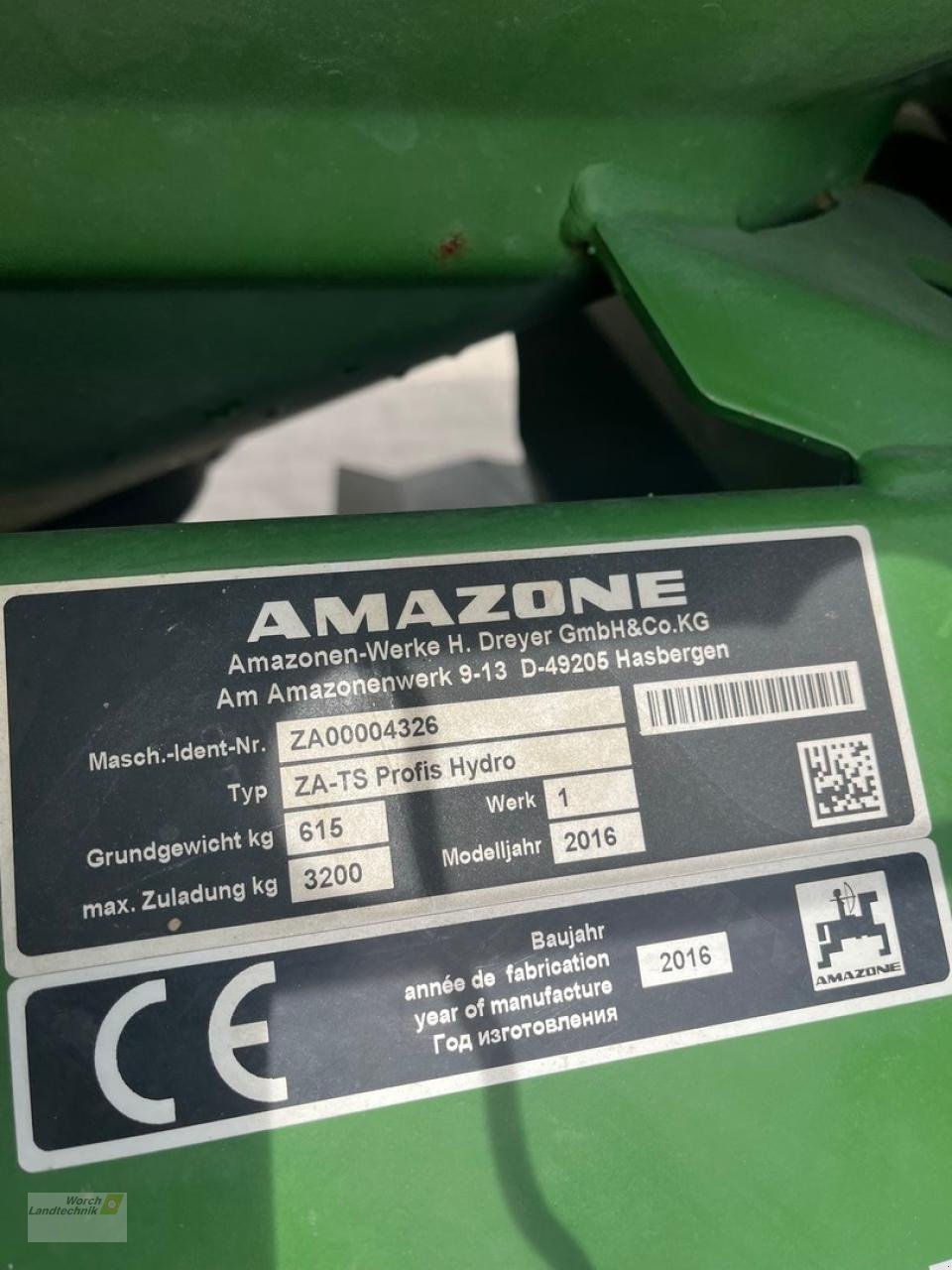 Sonstiges tipa Sonstige Amazone ZA-TS 3200 Profis, Gebrauchtmaschine u Schora (Slika 10)