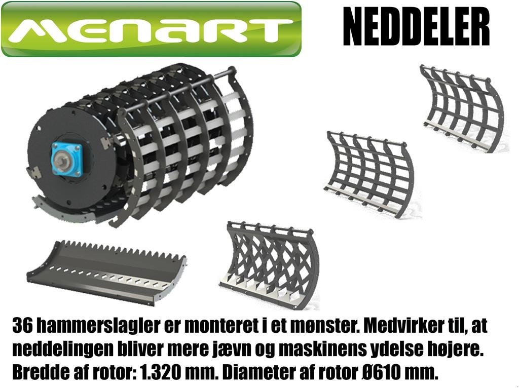 Sonstiges des Typs Sonstige B-121T Neddeler til grønt affald, Gebrauchtmaschine in Ringsted (Bild 5)