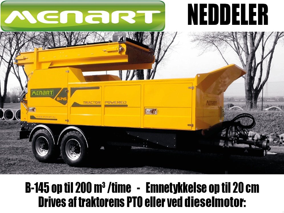 Sonstiges typu Sonstige B-145 TP Neddeler til grønt affald, Gebrauchtmaschine v Ringsted (Obrázek 1)