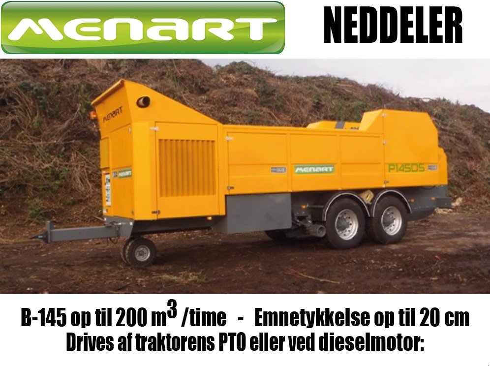 Sonstiges typu Sonstige B-145 TP Neddeler til grønt affald, Gebrauchtmaschine v Ringsted (Obrázek 2)
