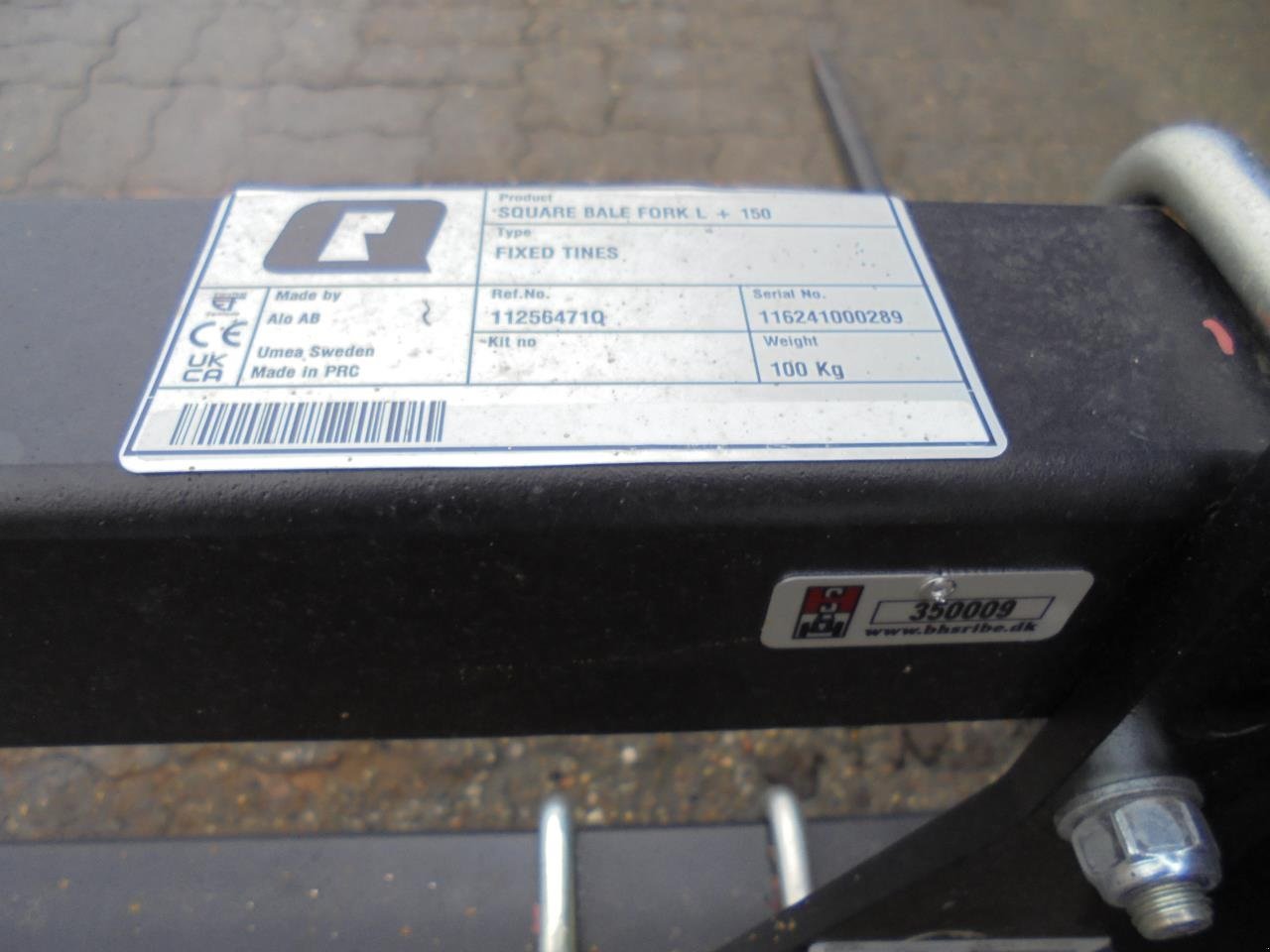 Sonstiges del tipo Sonstige BALLEFORK, Gebrauchtmaschine In Ribe (Immagine 11)