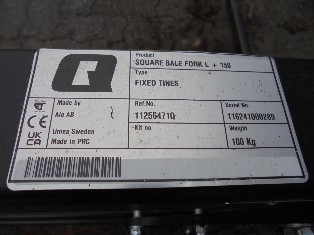 Sonstiges del tipo Sonstige BALLEFORK, Gebrauchtmaschine In Ribe (Immagine 12)