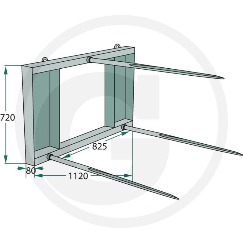 Sonstiges des Typs Sonstige Ballespyd Euro 3 flegnet, Gebrauchtmaschine in Vinderup (Bild 2)