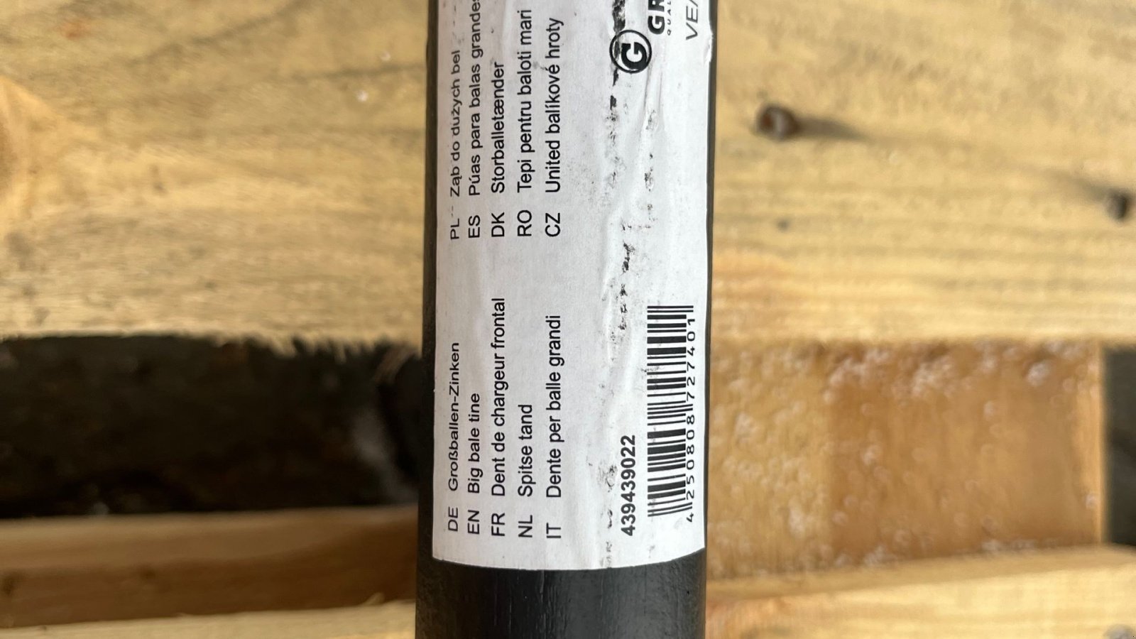 Sonstiges del tipo Sonstige Ballespyd med Volvo fæste, Gebrauchtmaschine In Rønnede (Immagine 7)