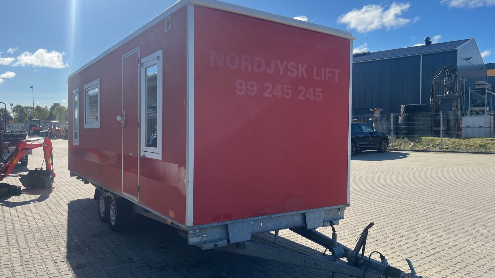 Sonstiges του τύπου Sonstige Beboelsesvogn  4 personers M. køkken og wc/bad, Gebrauchtmaschine σε Rønnede (Φωτογραφία 18)