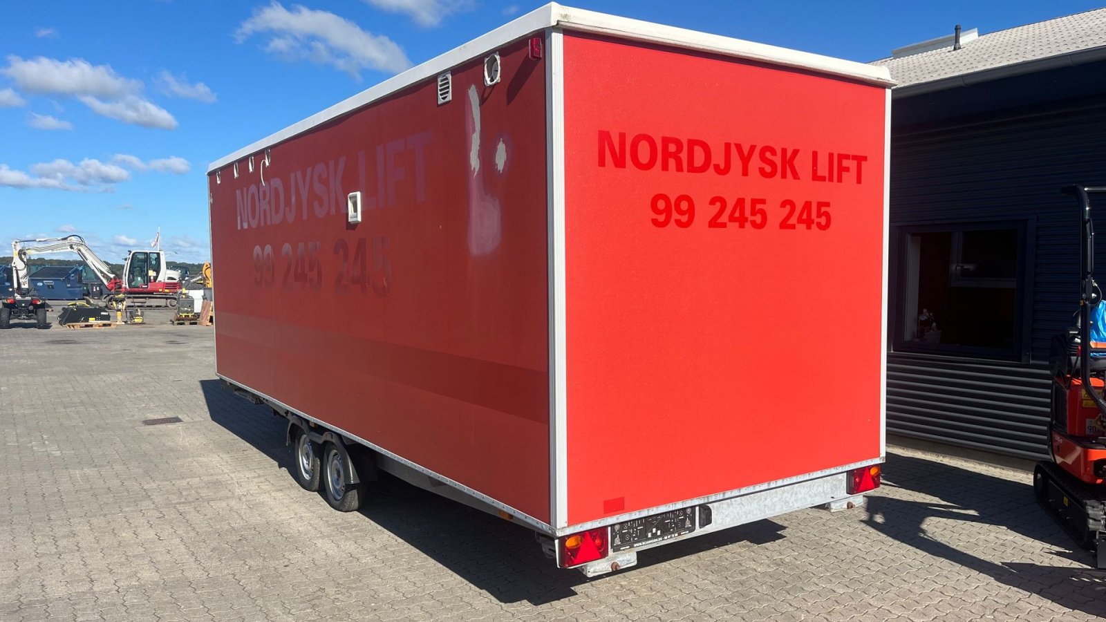 Sonstiges του τύπου Sonstige Beboelsesvogn  4 personers M. køkken og wc/bad, Gebrauchtmaschine σε Rønnede (Φωτογραφία 3)