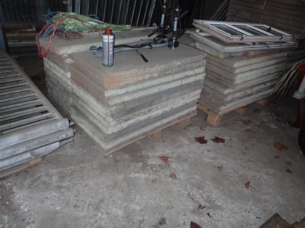 Sonstiges Türe ait Sonstige Betonplader 100x80 cm, Gebrauchtmaschine içinde Egtved (resim 2)