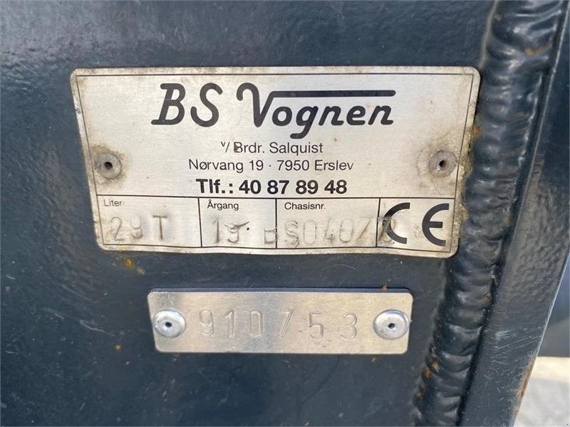 Sonstiges tip Sonstige BS 29T Kroghejsvogn Med selvstændig hydraulik., Gebrauchtmaschine in Ribe (Poză 17)