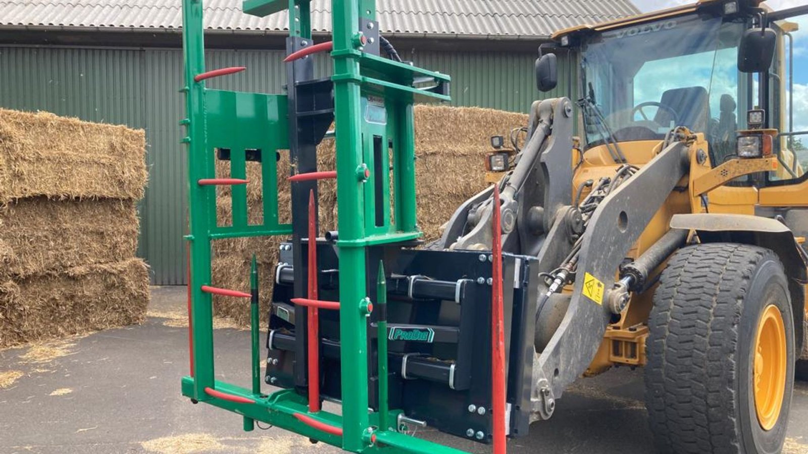 Sonstiges типа Sonstige C320 Ballefork. Hydrauliske fangarme til big og rundballer, Gebrauchtmaschine в Løgumkloster (Фотография 10)