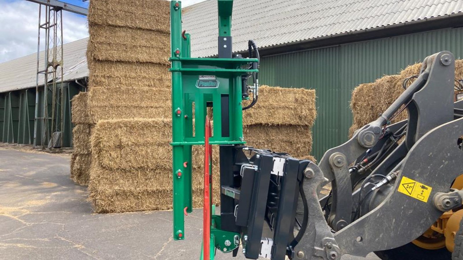 Sonstiges типа Sonstige C320 Ballefork. Hydrauliske fangarme til big og rundballer, Gebrauchtmaschine в Løgumkloster (Фотография 9)