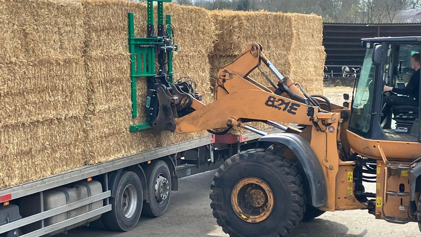 Sonstiges типа Sonstige C320 Ballefork. Hydrauliske fangarme til big og rundballer, Gebrauchtmaschine в Løgumkloster (Фотография 1)