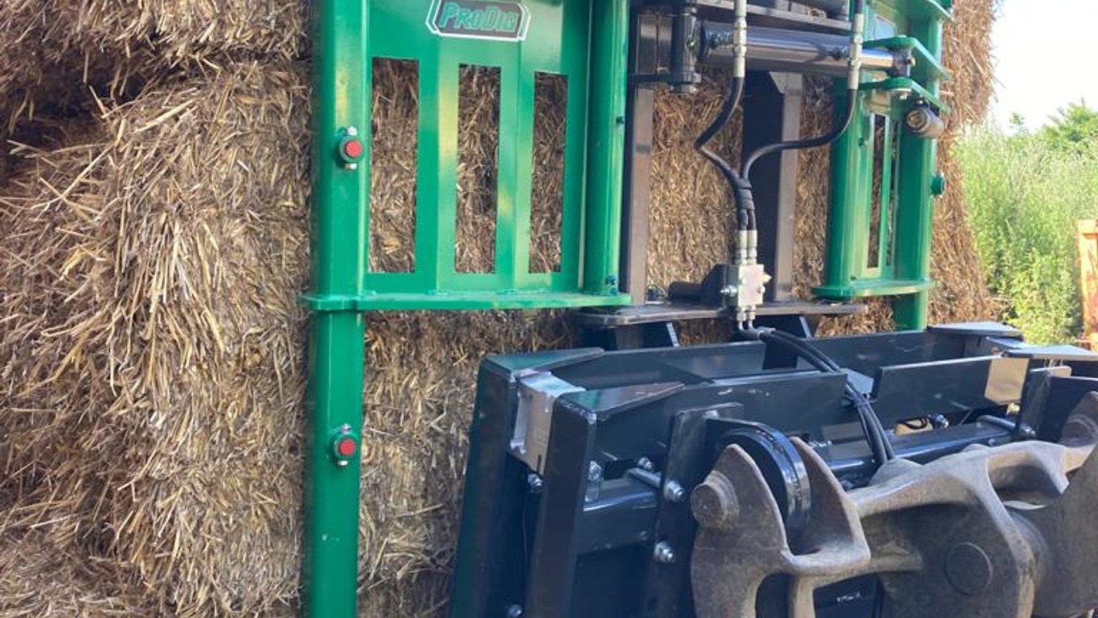 Sonstiges типа Sonstige C320 Ballefork. Hydrauliske fangarme til big og rundballer, Gebrauchtmaschine в Løgumkloster (Фотография 11)