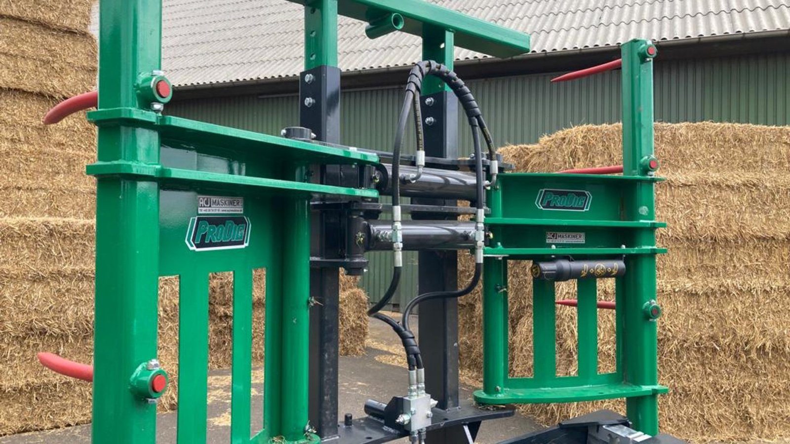 Sonstiges типа Sonstige C320 Ballefork. Hydrauliske fangarme til big og rundballer, Gebrauchtmaschine в Løgumkloster (Фотография 8)