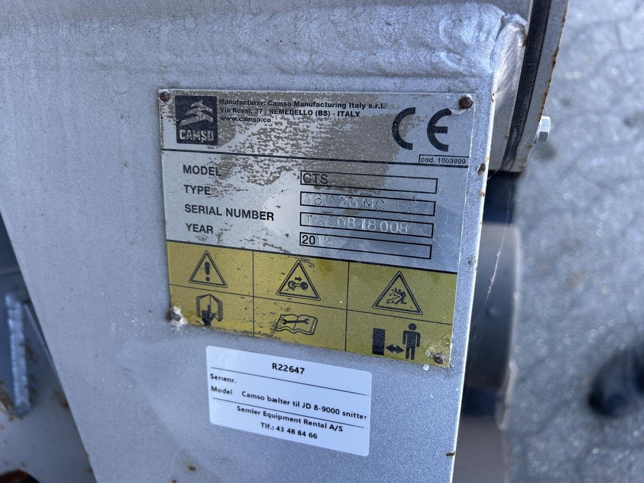 Sonstiges του τύπου Sonstige CAMSO 36D23MC, Gebrauchtmaschine σε Bramming (Φωτογραφία 16)