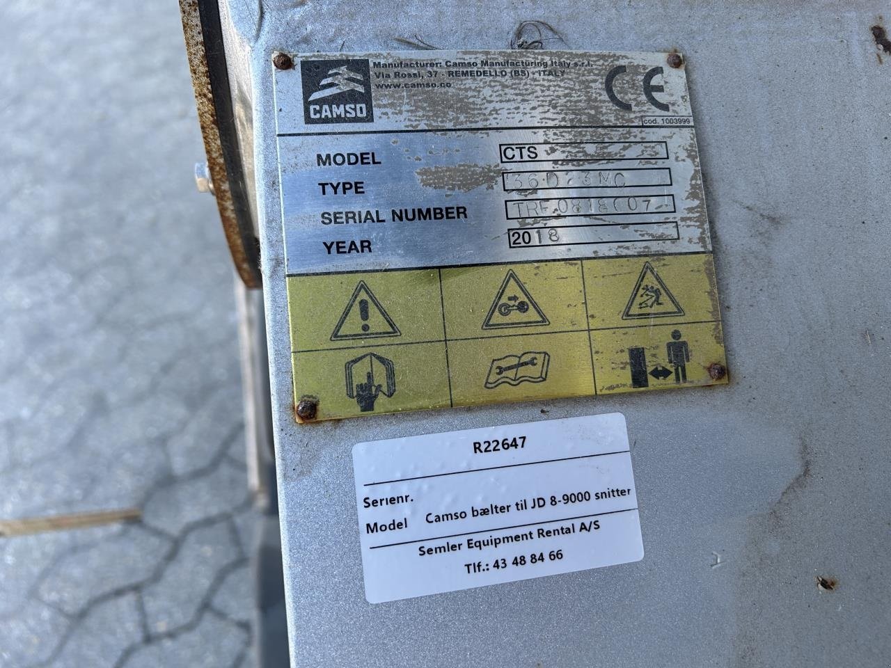 Sonstiges του τύπου Sonstige CAMSO 36D23MC, Gebrauchtmaschine σε Bramming (Φωτογραφία 15)