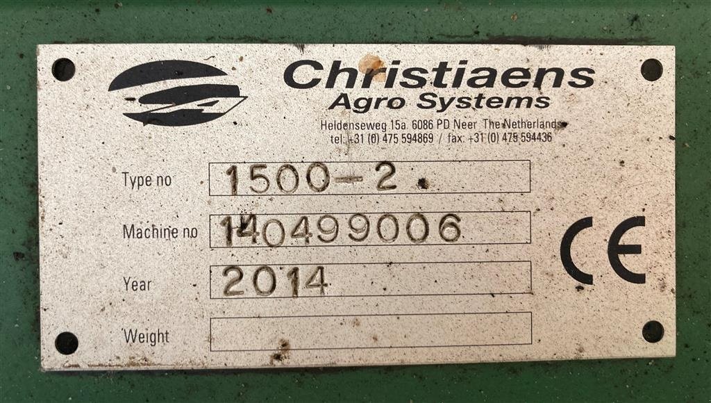 Sonstiges of the type Sonstige Christiaens Agro Systems - Rotorstrigle, Gebrauchtmaschine in Horsens (Picture 12)