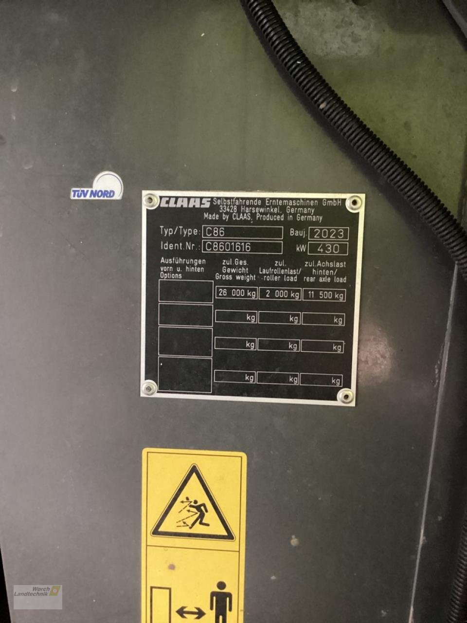 Sonstiges of the type Sonstige Claas Lexion 8700 TT, Gebrauchtmaschine in Schora (Picture 13)