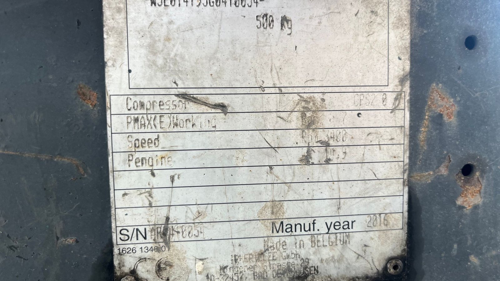 Sonstiges типа Sonstige Cps 2,0 2M3 kompressor på ski, Gebrauchtmaschine в Rønnede (Фотография 8)