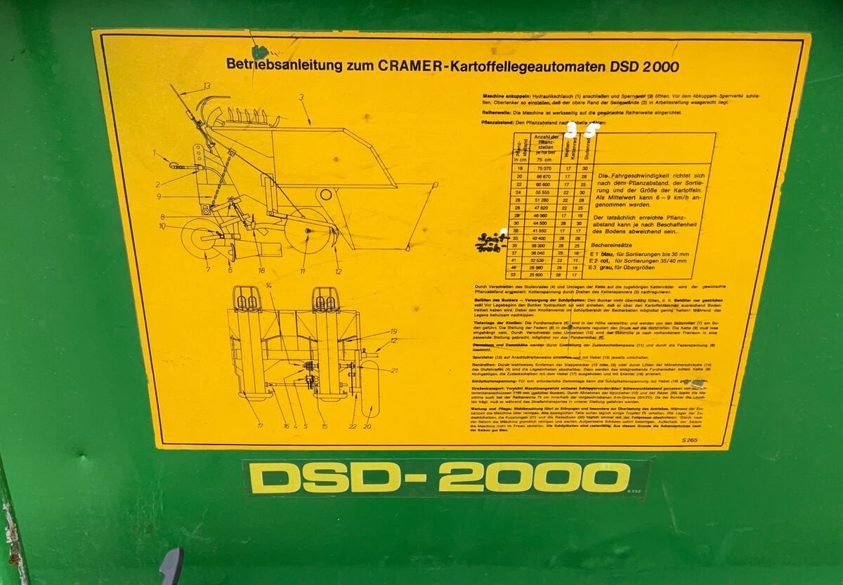 Sonstiges des Typs Sonstige Cramer DLD - 2000, Gebrauchtmaschine in Zwettl (Bild 10)