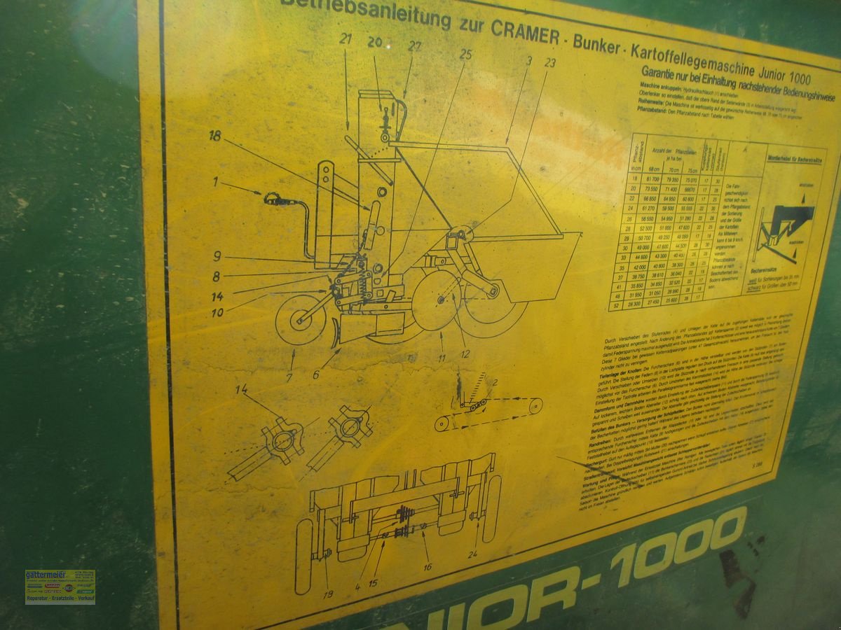 Sonstiges des Typs Sonstige Cramer Junior 1000, Gebrauchtmaschine in Eferding (Bild 7)
