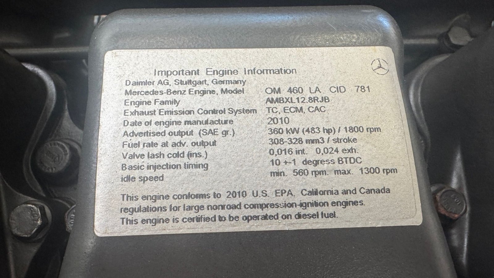 Sonstiges типа Sonstige Daimler motor, Gebrauchtmaschine в Haderup (Фотография 17)