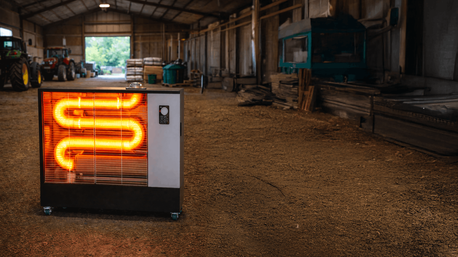 Sonstiges des Typs Sonstige Dieselvarmer - infrarød, Gebrauchtmaschine in Fredericia (Bild 3)