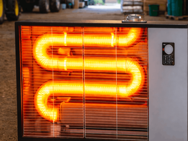 Sonstiges Türe ait Sonstige Dieselvarmer - infrarød, Gebrauchtmaschine içinde Fredericia (resim 1)