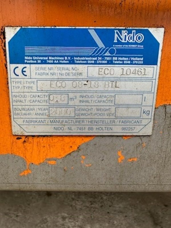 Sonstiges typu Sonstige ECO08-18 BIL, Gebrauchtmaschine v Gjerlev J. (Obrázek 4)