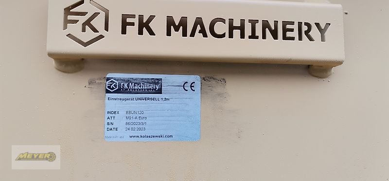 Sonstiges типа Sonstige Einstreugerät UNIVERSELL 1,2 m, Neumaschine в Andervenne (Фотография 7)