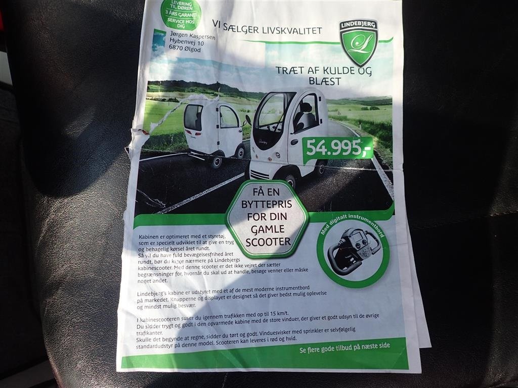 Sonstiges des Typs Sonstige El-bil med kabine, momsfri, Gebrauchtmaschine in Egtved (Bild 7)