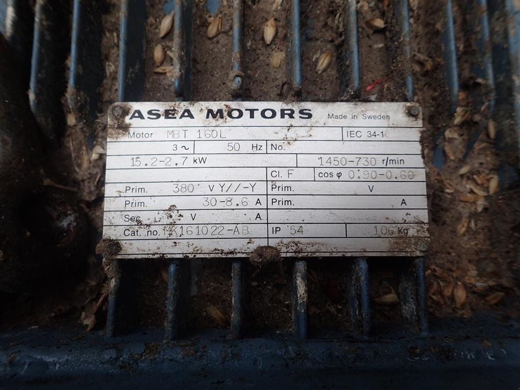 Sonstiges του τύπου Sonstige El-motor, 15,2-2,7 kW, 1450 -730 R/min, Gebrauchtmaschine σε Egtved (Φωτογραφία 4)