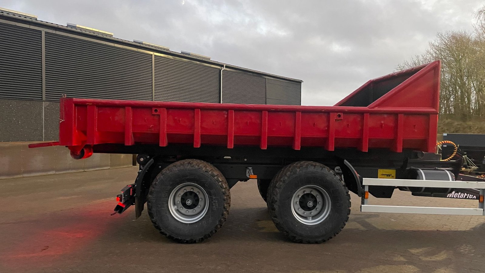 Sonstiges tipa Sonstige Entreprenør kasse m. Hydraulisk bagklap, Gebrauchtmaschine u Roslev (Slika 5)