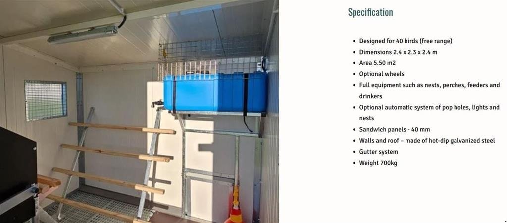 Sonstiges des Typs Sonstige fås med autoåbning af hønse lem og redekasse, Gebrauchtmaschine in Korsør (Bild 1)