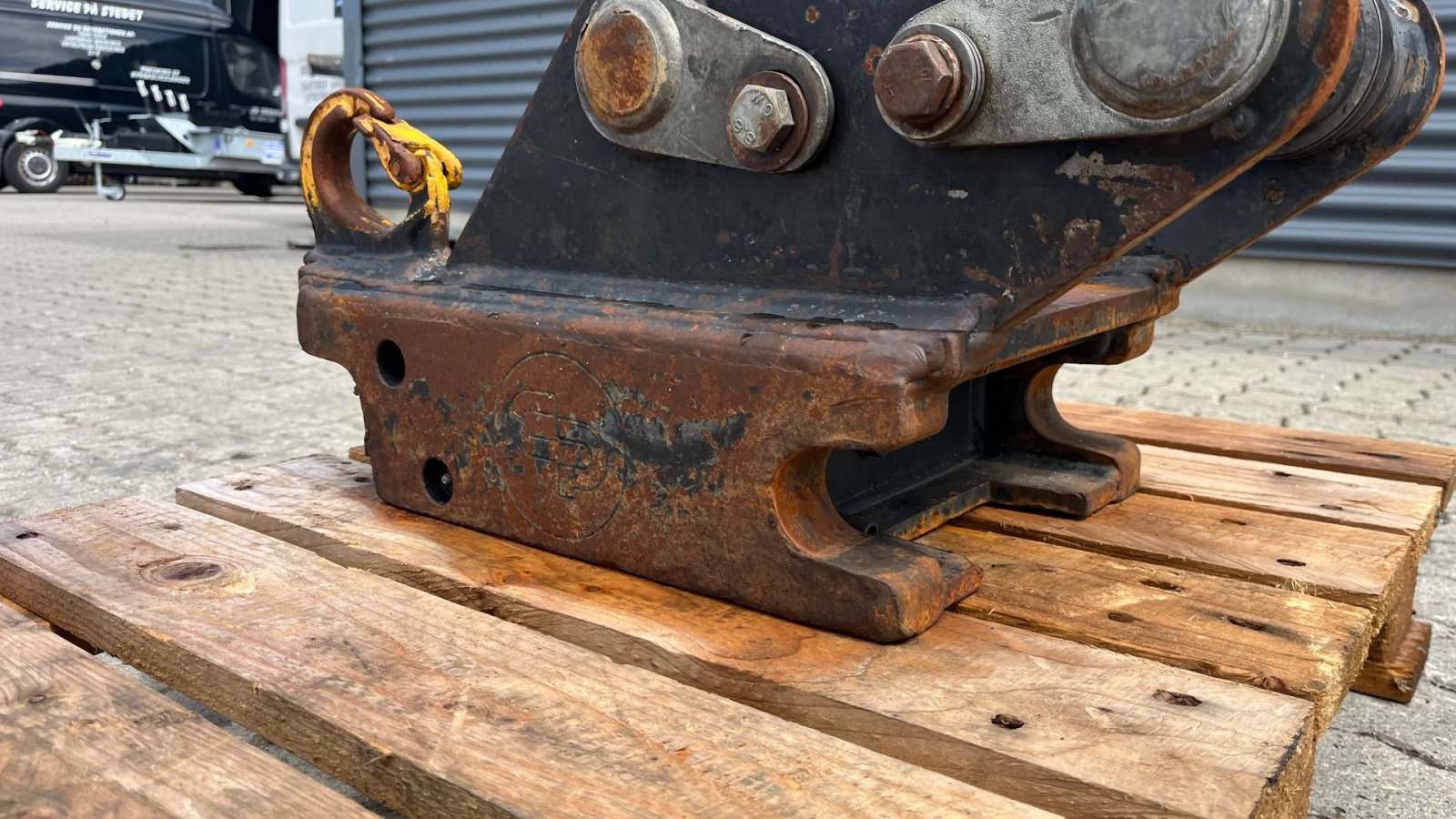 Sonstiges des Typs Sonstige fæste Hydraulisk Hydremafæste til 5-8tons maskine, Gebrauchtmaschine in Rønnede (Bild 12)