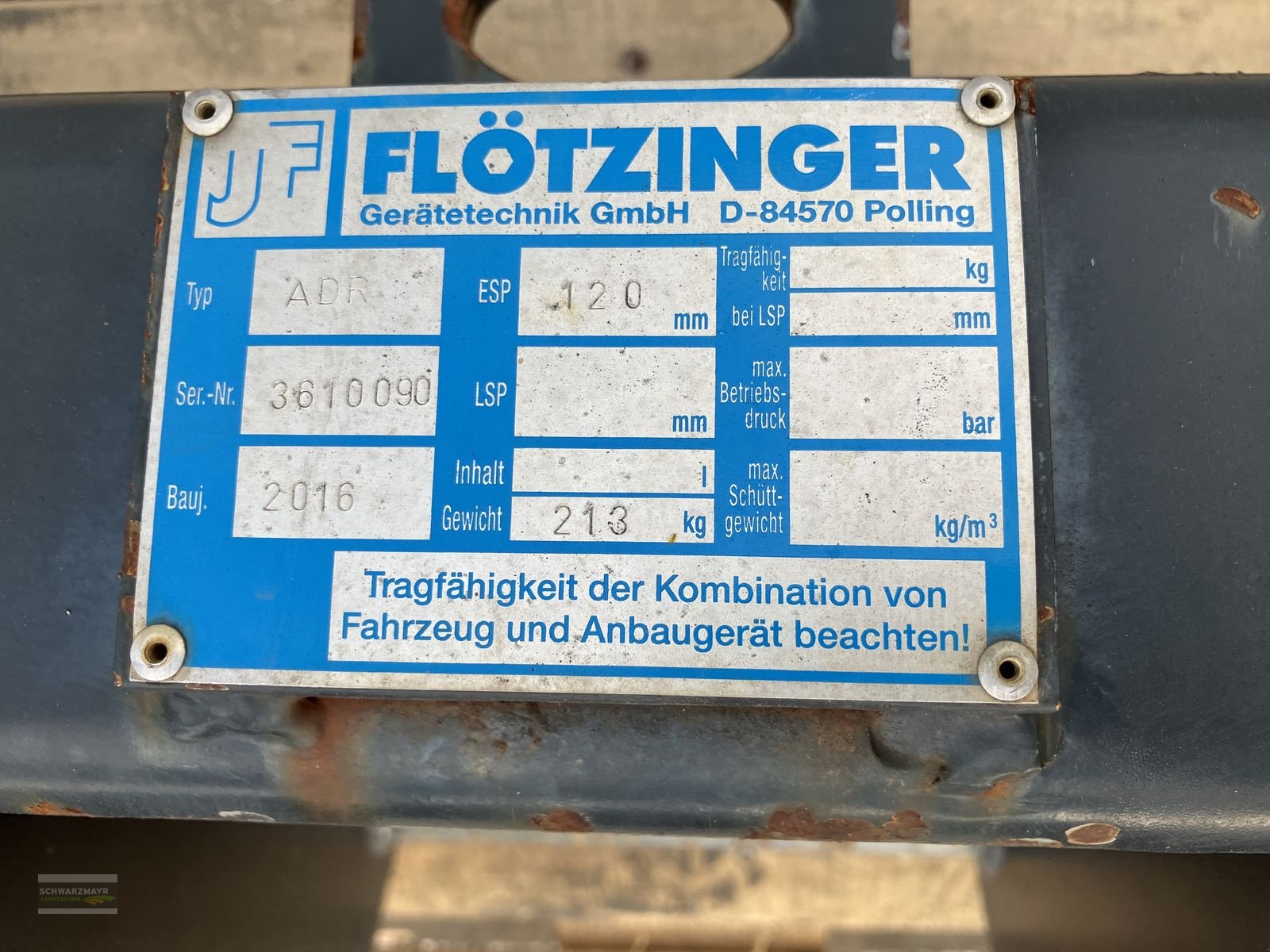Sonstiges tip Sonstige Flötzinger Adapter JCB-Merlo, Vorführmaschine in Gampern (Poză 12)