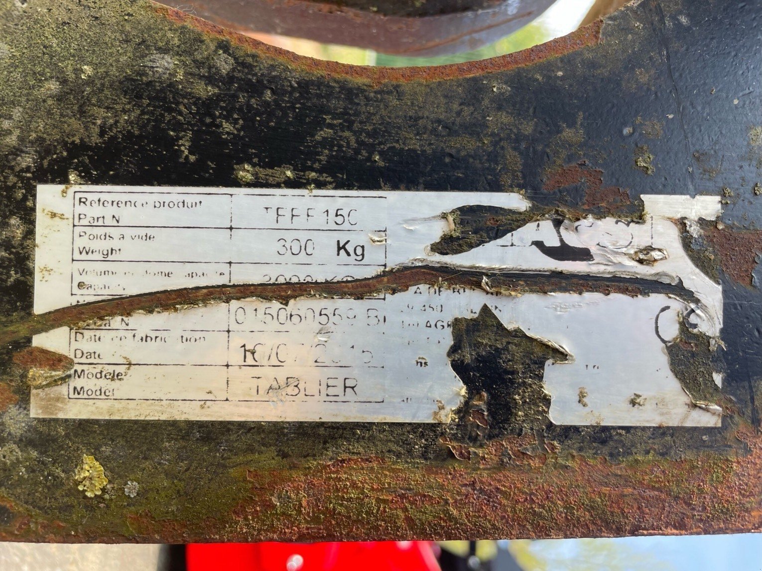 Sonstiges tip Sonstige Fourche à palette TFFF150 Magsi, Gebrauchtmaschine in SAINT CLAIR SUR ELLE (Poză 4)