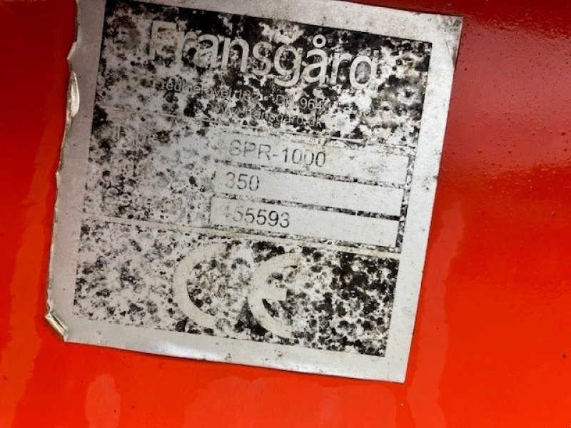 Sonstiges des Typs Sonstige Fransgård SPR-1000, Gebrauchtmaschine in Børkop (Bild 5)