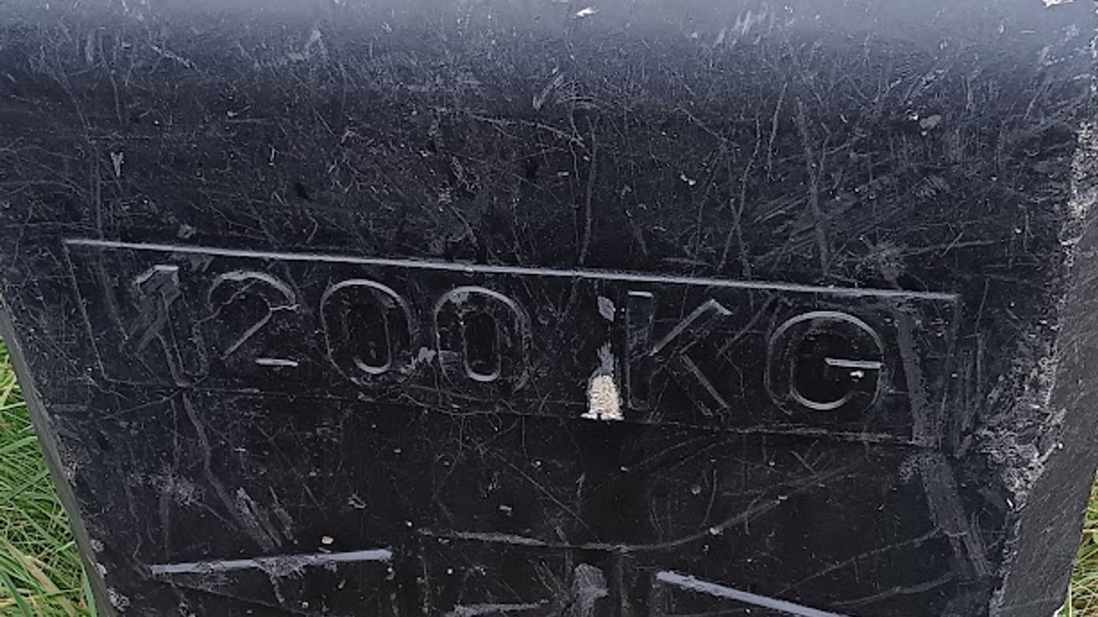 Sonstiges des Typs Sonstige Frontvægt 1200 Kg, Gebrauchtmaschine in Thisted (Bild 1)