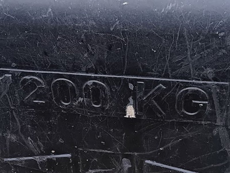 Sonstiges des Typs Sonstige Frontvægt 1200 Kg, Gebrauchtmaschine in Thisted (Bild 1)