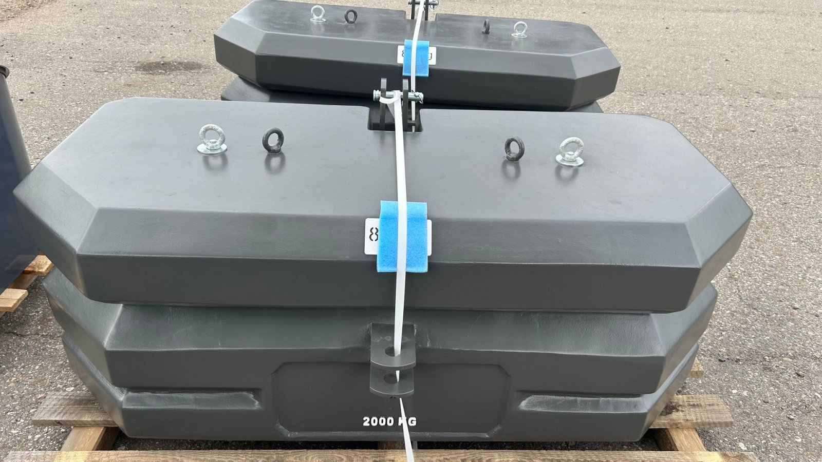 Sonstiges des Typs Sonstige Frontvægt MA800 overbygnings frontvægt 800kg - Passer til MA1600 - MA1800 - MA2000, Gebrauchtmaschine in Rødekro (Bild 3)