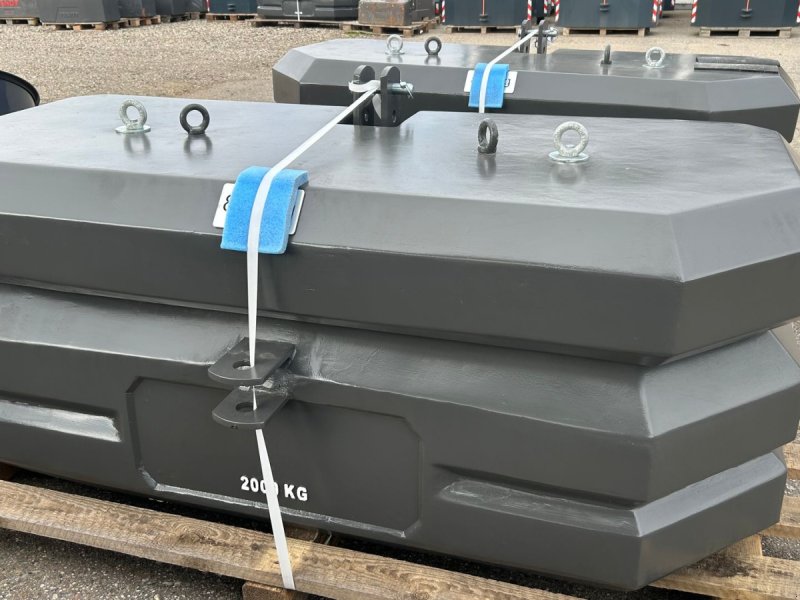 Sonstiges des Typs Sonstige Frontvægt MA800 overbygnings frontvægt 800kg - Passer til MA1600 - MA1800 - MA2000, Gebrauchtmaschine in Rødekro (Bild 1)