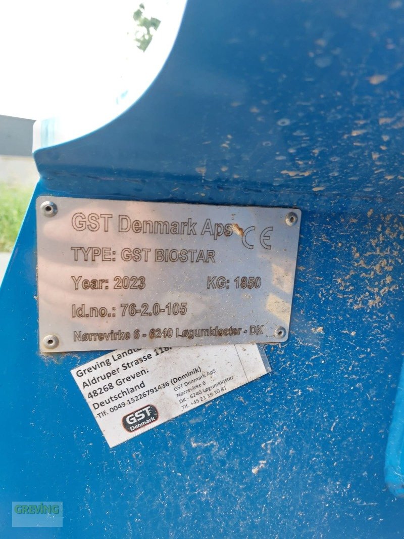 Sonstiges типа Sonstige GST Biostar 7,6, Vorführmaschine в Werne (Фотография 6)