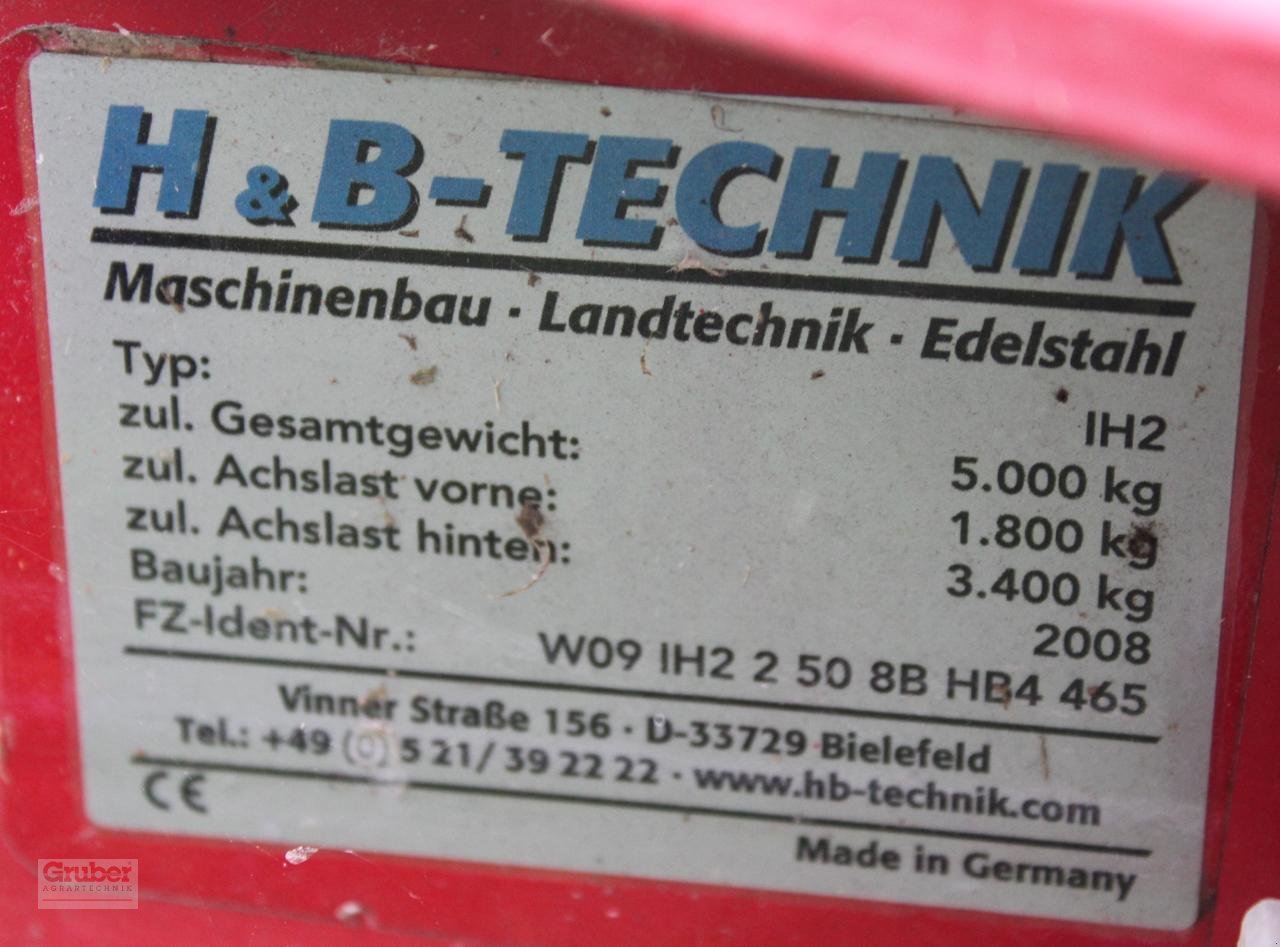 Sonstiges typu Sonstige H & B  IH2, Gebrauchtmaschine v Leipzig OT Engelsdorf (Obrázek 8)