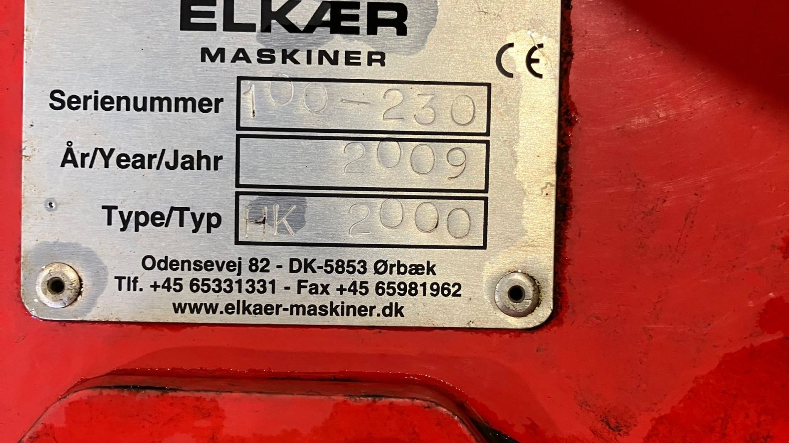 Sonstiges tipa Sonstige HK 2000, Gebrauchtmaschine u Grindsted (Slika 4)