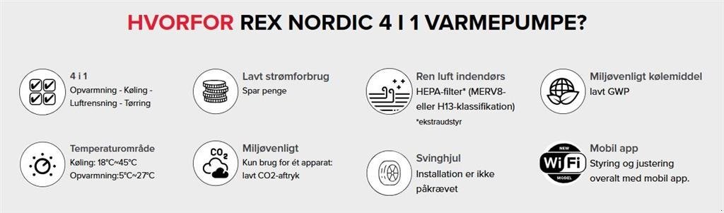 Sonstiges typu Sonstige HP 19 4-i-1 varmepumpe, Gebrauchtmaschine v Vrå (Obrázek 13)