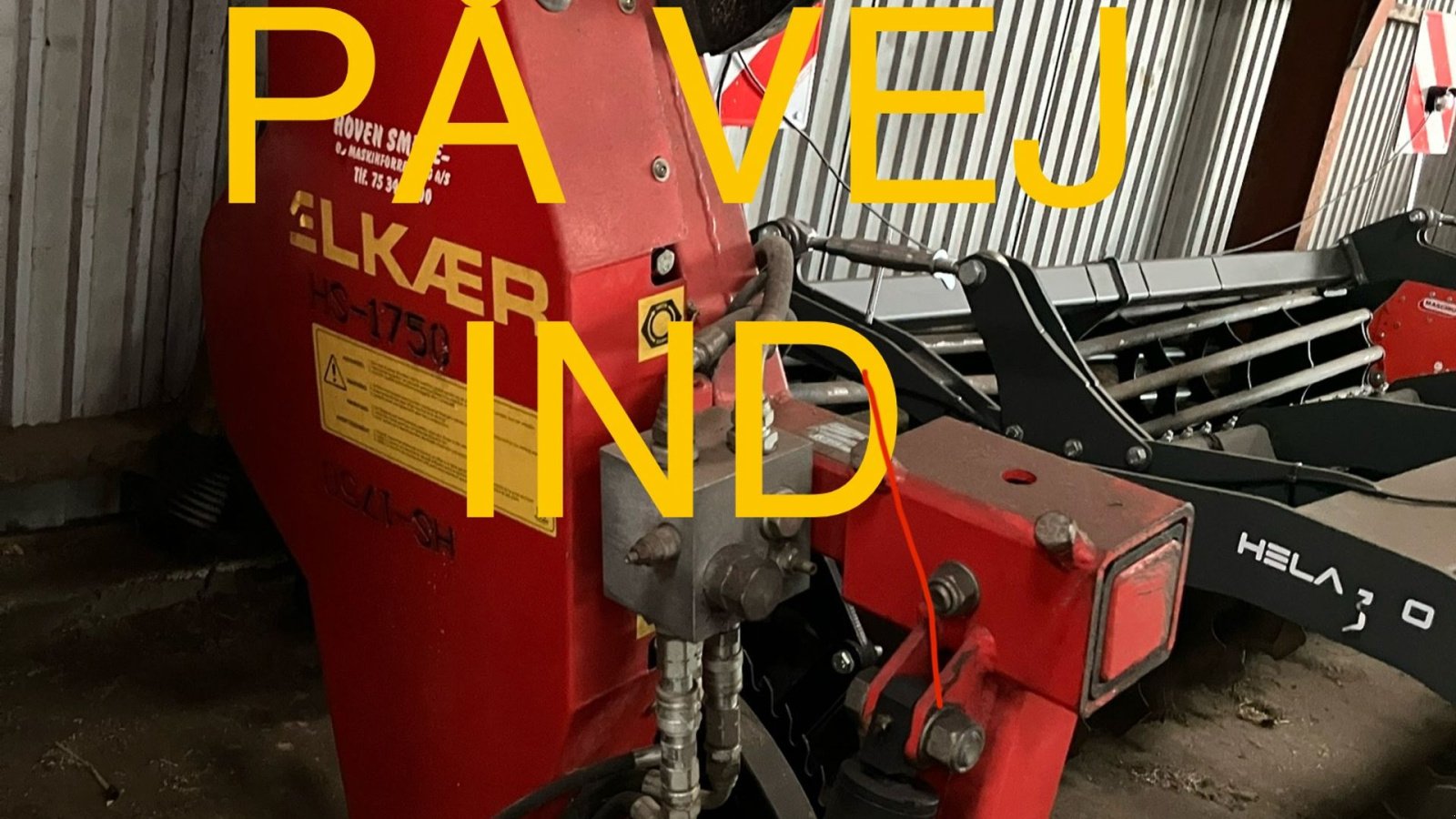 Sonstiges des Typs Sonstige HS 1750 Elkær, Gebrauchtmaschine in Grindsted (Bild 1)