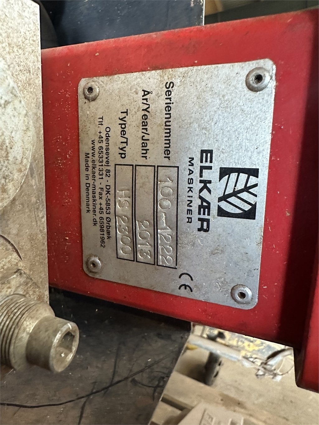 Sonstiges of the type Sonstige HS 2300, Gebrauchtmaschine in Hinnerup (Picture 4)